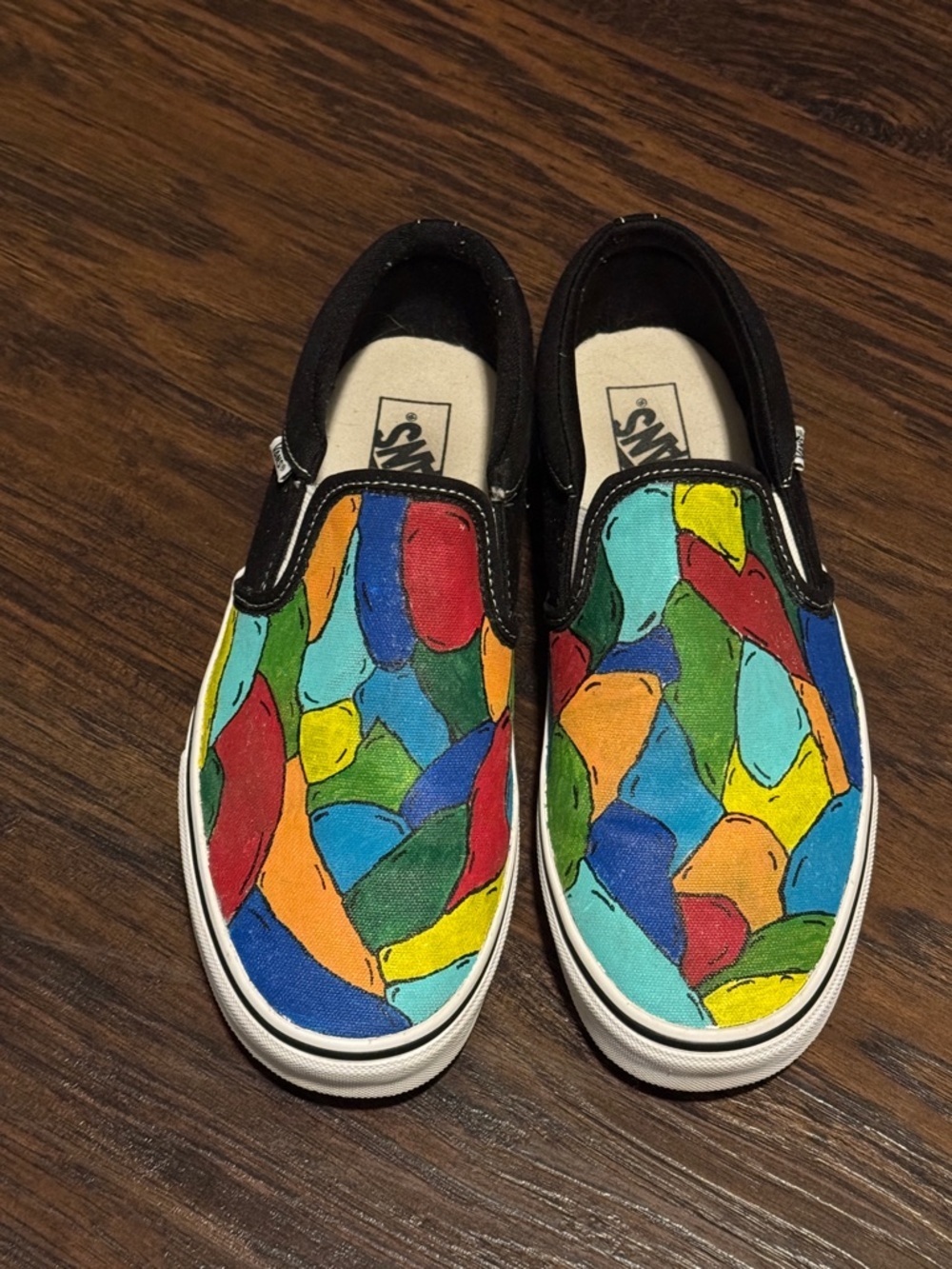 Vans Slip-On Sneakers in Multicolor Patchwork - Picture 10 of 12
